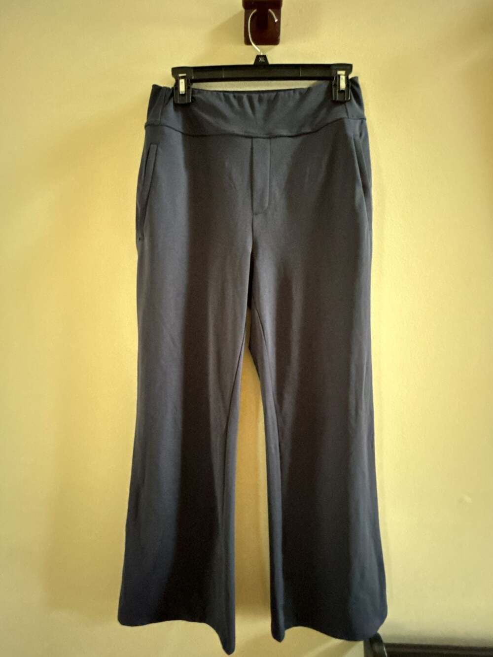 Halara Wide Leg Pants Size M Petite Dark Gray